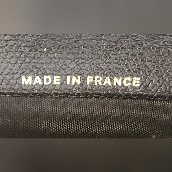 Vintage CHANEL Sevruga Caviar CC Yen  Wallet - Picture 10 of 15
